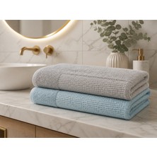 Dilex %100 Pamuk Jakarlı El Yüz Havlusu 47X82 cm – Yumuşak Dokulu, Yüksek Emici, Çeyizlik & Misafir Havlusu, Renkli Desenli Banyo & Mutfak Havlusu