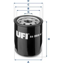 Ufi Depomix Yağ Filtresi Nissan Note 1.4l CR14DE E11 06- / Micra 1.0l 1.3l 1.2l 1.4l CG10DE CG13DE CR12DE CR14D E K11 K12 92-