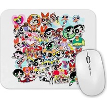 Toyaso Powerpuff Girls Temalı 01 Mouse Pad