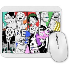 Toyaso One Piece Kolaj Zoro Luffy Temalı Mouse Pad 23X19CM