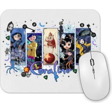 Toyaso Coraline Jones Koralin ve Gizli Dünya Temalı Mouse Pad 23X19CM