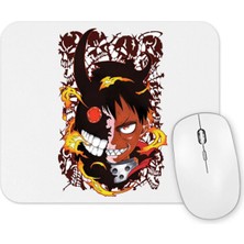 Toyaso Fire Force Flame Skull Temalı Mouse Pad