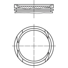 Mahle Depomix Piston Segman 0.50 Astra J-Corsa D-E-Mokka-Insignia A-Meriva B-Adam-Zafira C-Cruze-Trax 1.4 16V 73MM A/B/D14NET-NEL-NEJ