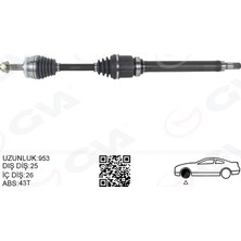 GVA Depomix Ön Aks Komple Sag Volvo S40 I V40 I 1.8-2.0 97 04
