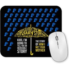 Toyaso How I Met Your Mother Bilek Destekli Oval Mouse Pad