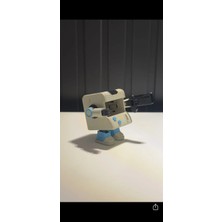Fullwell Edgar Spike 8-Bit Karakter Figürü Brawl Stars 3D Baskı 3'lü