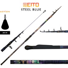 Meito Steel Blue 390CM Surf Kamış 200G