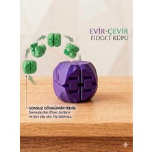 Nado Dekor Evir-Çevir Sonsuz Stres Küpü - Hareketli Mekanik Fidget Toy
