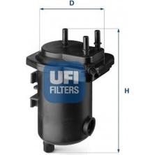 Ufi Depomix Yakit Filtresi Renault Megane Ii 02 Grand Sc Nic Ii 04 1.5dci