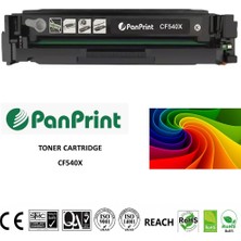 PanPrint Hp Color Laserjet Pro M254DW Siyah Yüksek Kapasiteli Muadil Toner (CF540X)