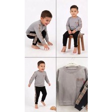 İkikareshop 2-5 Yaş Cep Detaylı 2 Li Çocuk Takımı