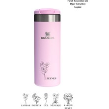 Kişiye Özel Stanley The Aerolight Transit Mug 0.47 Lt Termos
