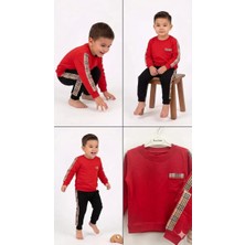 İkikareshop 2-5 Yaş Cep Detaylı 2 Li Çocuk Takımı