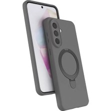 Nacario Newface Galaxy A57 5g Magsafe Standlı Kapak - Titan Gri