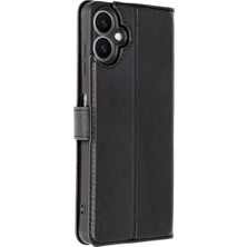 Nacario Newface Galaxy A07 4g S Kapaklı Kılıf - Siyah