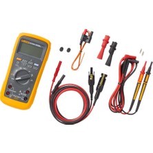 Fluke True-Rms 87V Max Dijital Multimetre, Kurşunlu Güneş Test Kiti, 1000V Cat Iıı, 1000V Suya ve Toza Dayanıklı Kılıf, Mc4 Test Uçları ve Çanta
