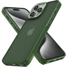Nacario Newface Iphone 15 Kılıf Elegant Kapak - Yeşil