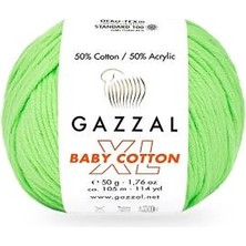 Gazzal  Baby Cotton Xl 3427XL Pamuklu Amigurumi Ipi