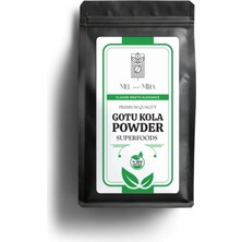 Mel and Mira Organik Gotu Kola Tozu 100G, Premium Herbal Powder, Organik | Vegan | Katkısız