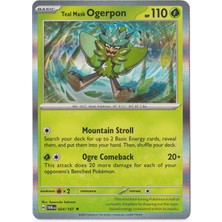 Teal Mask Ogerpon 024/167 - Twilight Masquerade - Pokemon Kartı (Mint)
