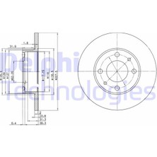 Delphi Depomix Ön Fren Aynasi M131 1600 227X10.8X4DL