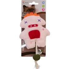 Depomix Eastland Catnipli Peluş Pembe Canar 18CM