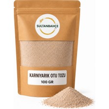 Sultanbahçe Karnıyarık Otu Tozu 100 G - Glutensiz Tarifler Için Psyllium Husk Powder - %100 Doğal