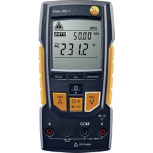Testo 760-1 El Tipi Dijital Multimetre, Cat Iıı, Cat Iv 600V Ac / 10A Ac, 40M?