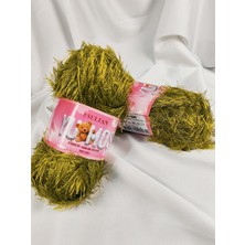 Sultan Yumoş Sakallı Haki El Örgü Ipi 100GR. (2 Adet) - Renk: 10