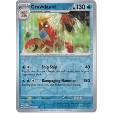 Crawdaunt [reverse Holo] 048/167 - Twilight Masquerade - Pokemon Kartı (Mint)