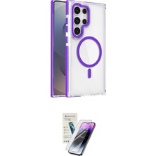 Cepte Samsung Uyumlu Galaxy S25 Ultra Kılıf Kozmos Doku Koleksiyonu Ikili Koruma Seti Najmaddin