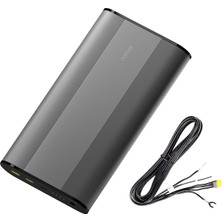 70MAI Araç Kamerası Pil Paketi BL96NNX, 30 Saate Kadar Park Moduna Sahip 96WH Lifepo4 Yedek Güç Kaynağı, Düşük Voltaj Koruması, XT30+USB-C Çıkışı, 7 Koruma Bms (Sigorta Kutusu Şarjı) ile Donatılmıştır
