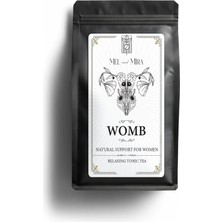 Mel and Mira Women's Womb Whellness Tea 50G | Kadınlar Için Rahim Sağlığı ve Regl Dönemi Çayı, Organik - Katkısız