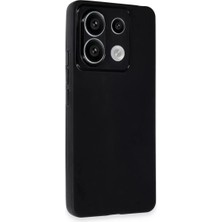 Nacario Newface Redmi Note 13 4g Kılıf Silikon - Siyah