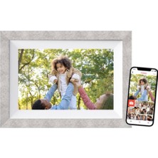 Braun Phototechnik Digiframe 10W Wifi Dijital Wifi Resim Çerçevesi 25,7cm 10,1 Inç Eek: C (A - G) 1280 x 800 Piksel 32GB Gri
