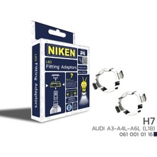 Niken Depomix LED Far Montaj Adaptörü H7 Audi A3-A4L-A6L