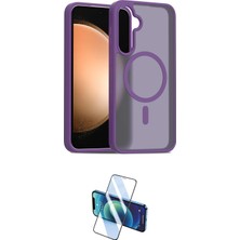 Cepte Samsung Uyumlu Galaxy S23 Fe Kılıf Siluet Minimal Prime Ikili Koruma Seti Najmaddin