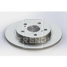 Frendi Depomix Arka Fren Aynasi Auris-Corolla- 1.4/1.6VVTI - 1.4/2.0 D4D 07- 270X10X5DL Dolu
