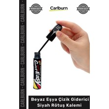 Carlburn #rötuşkalemi Beyaz Eşya Boya Tamir Çamaşır Makinesi Buzdolabı Çizik Giderici Siyah Rötuş Kalemi