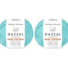 Gazzal  Baby Cotton Xl 3451XL Pamuklu Amigurumi Ipi - 2 Yumak