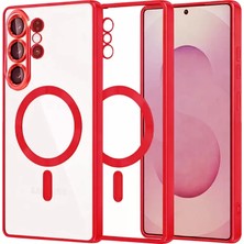 Nacario Newface Galaxy S26 Kross Magneticsafe Kapak - Kırmızı