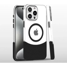 Nacario Iphone 16 Carbon Puzzle Magsafe Kapak - Siyah-2