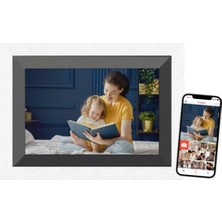 Braun Phototechnik Digiframe 10B Wifi Dijital Wifi Resim Çerçevesi 25,7cm 10,1 Inç Eek: C (A - G) 1280 x 800 Piksel 32GB Beyaz