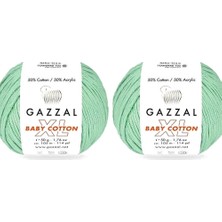 Gazzal  Baby Cotton Xl 3425XL Pamuklu Amigurumi Ipi - 2 Yumak