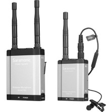 Saramonic Vlink2 Kit 1 2,4 Ghz Kablosuz Yaka Mikrofonu Sistemi, Ifb Talkback, Çift Kanallı Kamera Montaj Alıcısı, Dk3 Lav, Suya/darbeye Dayanıklı Sert Taşıma Çantası ve Daha Fazlasıyla Birlikte