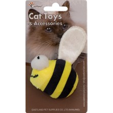 Depomix Eastland Catnipli Peluş Dijital Sesli Arı 6,5cm