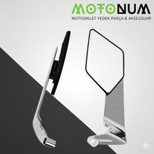 MOTONUM Yamaha Xenter 150 Kanat Ayna-Aerodinamik GRI-MKM26727