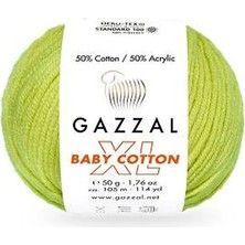 Gazzal  Baby Cotton Xl 3457XL Pamuklu Amigurumi Ipi