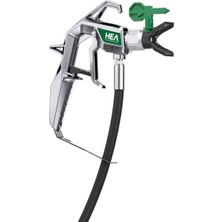 Wagner Havasız Boya Püskürtme Sistemleri Için Wagner Control Pro Metal Havasız Tabanca Control Pro, Ergonomik Sap, 2 Parmakla Tetik, 1 Parmakla Emniyet Sürgüsü Gümüş