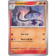 Lampent 037/167 - Twilight Masquerade - Pokemon Kartı (Mint)